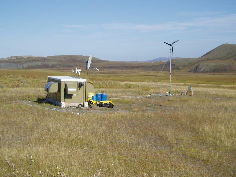 016_Tower Up, Rigging In Place